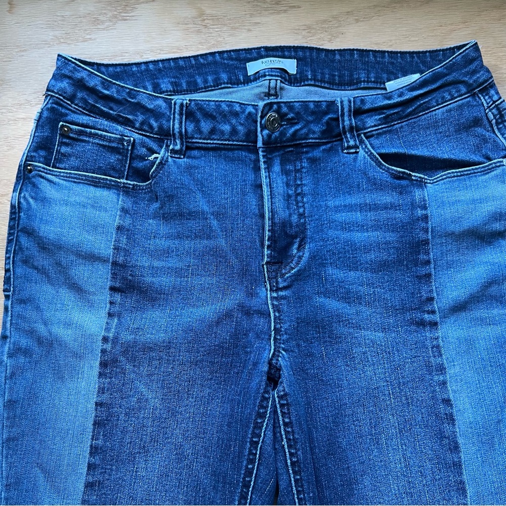 Kensie Jeans  10/30  Two Tone Color  Skinny Jeans - Picture 3 of 7